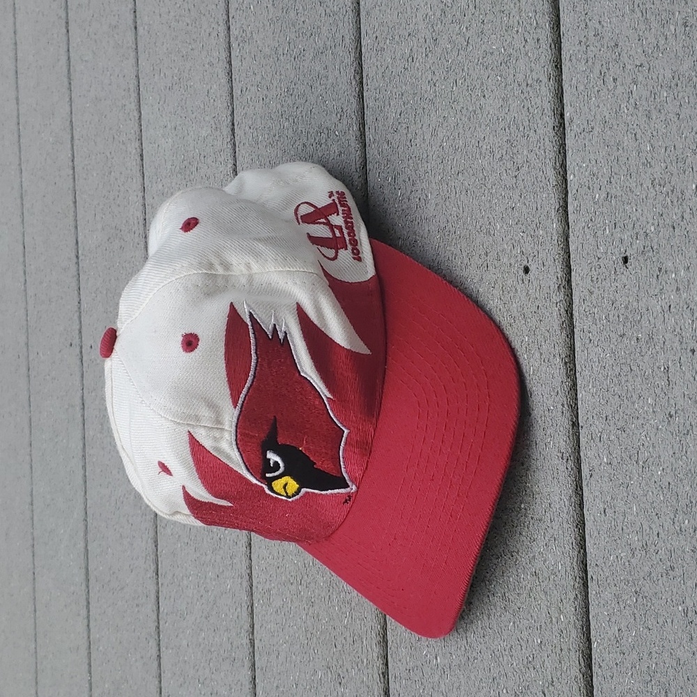 Vintage NFL Pro Line Logo Athletic Arizona Cardinals Sharktooth Snapback Hat